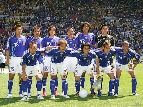 2006年ワールドカップスタメンの輝かしい戦い