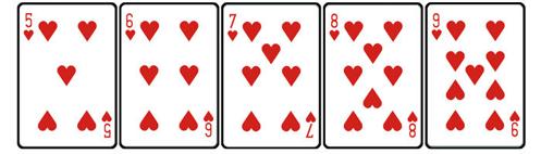 ポーカーのストレートの作り方とルールを解説